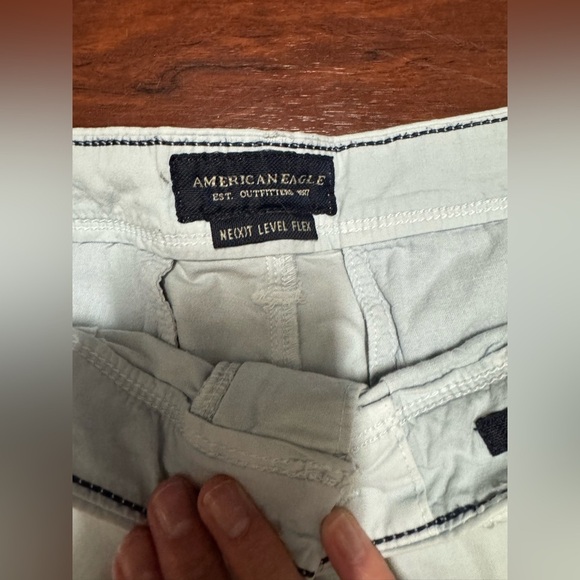 Men's Light Blue Shorts - Picture 2 of 4